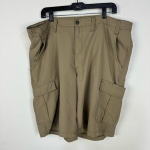 Lee Tan Khaki Mens Performance Shorts size 42
